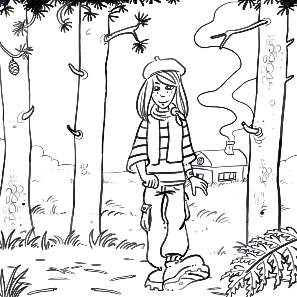coloriage-foret